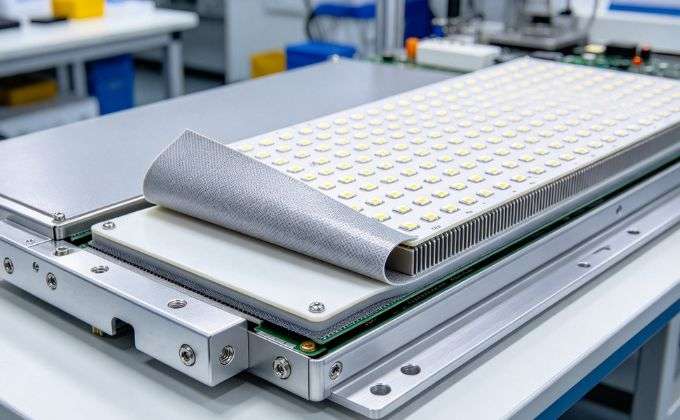 Almohadillas térmicas de silicona reforzada con fibra de vidrio